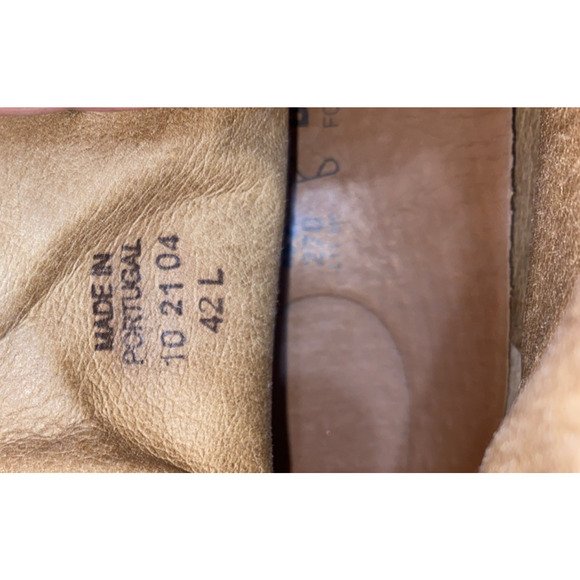 Birkenstock Jackson Hiker Boots EU 42 L Women US 11 Burgundy Oiled Suede Lace - Picture 8 of 9